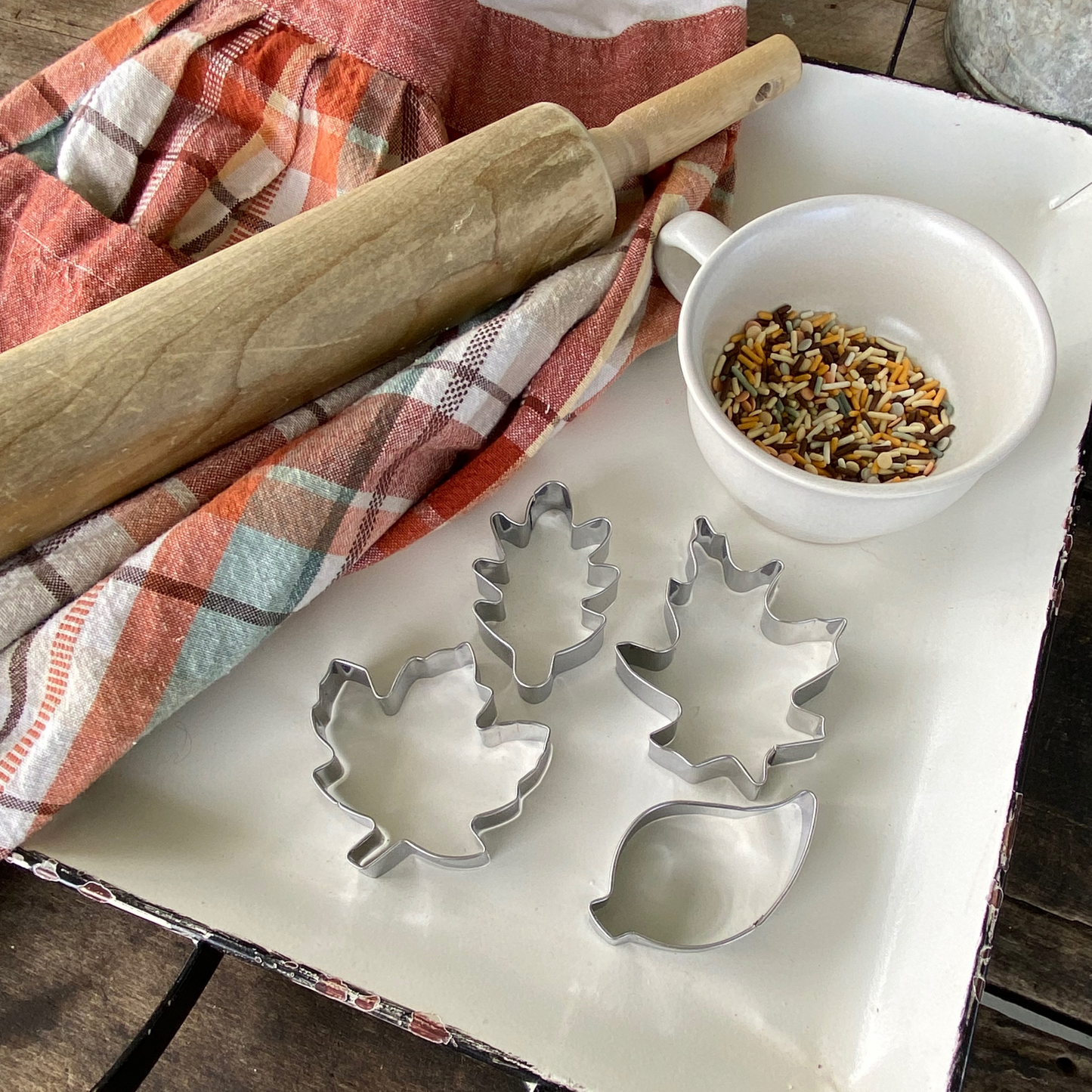 Maple Leaf, Oak Leaf, & Birch Leaf Cookie Cutter Stainless Steel