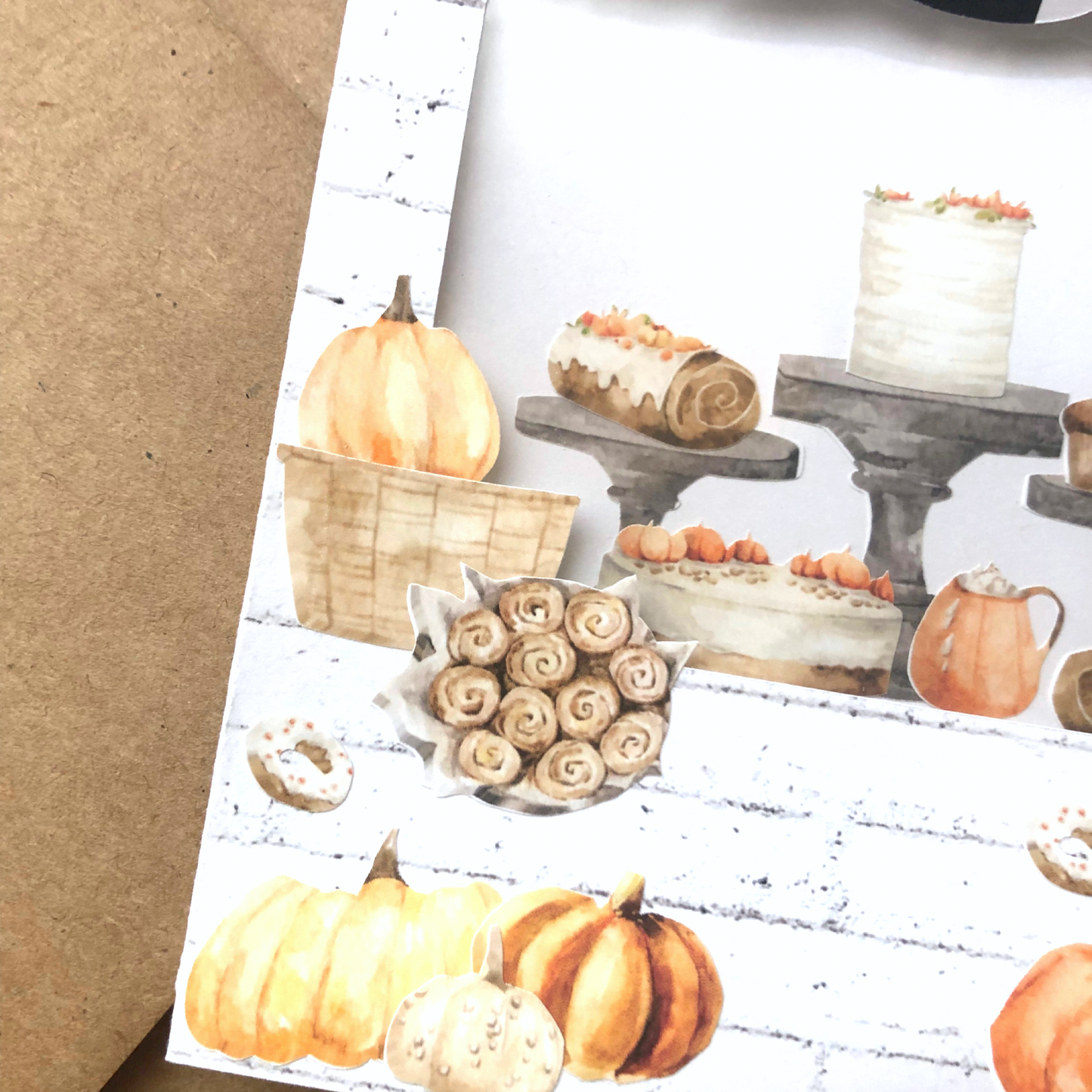 Fall Bakery Card Kit - Fun DIY Fall Craft for Kids 5 and Up | Character-Building Activity