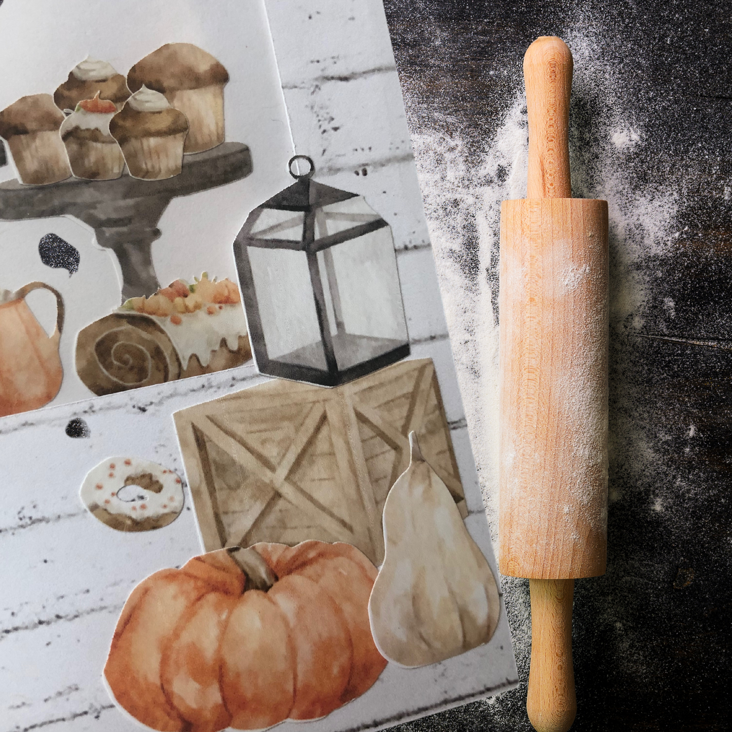 Fall Bakery Card Kit - Fun DIY Fall Craft for Kids 5 and Up | Character-Building Activity